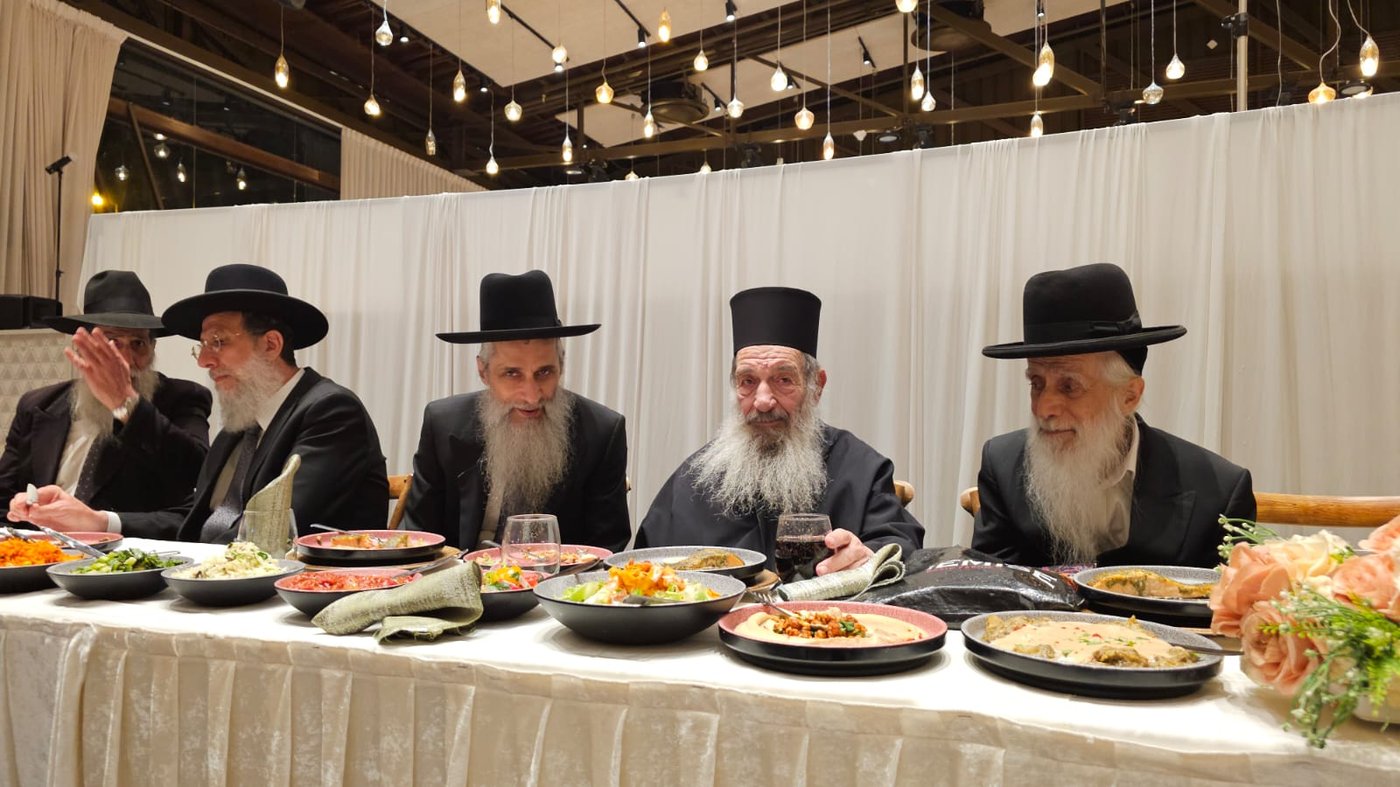 שמחת נישואי בן הגאון ר' חנוך כהן