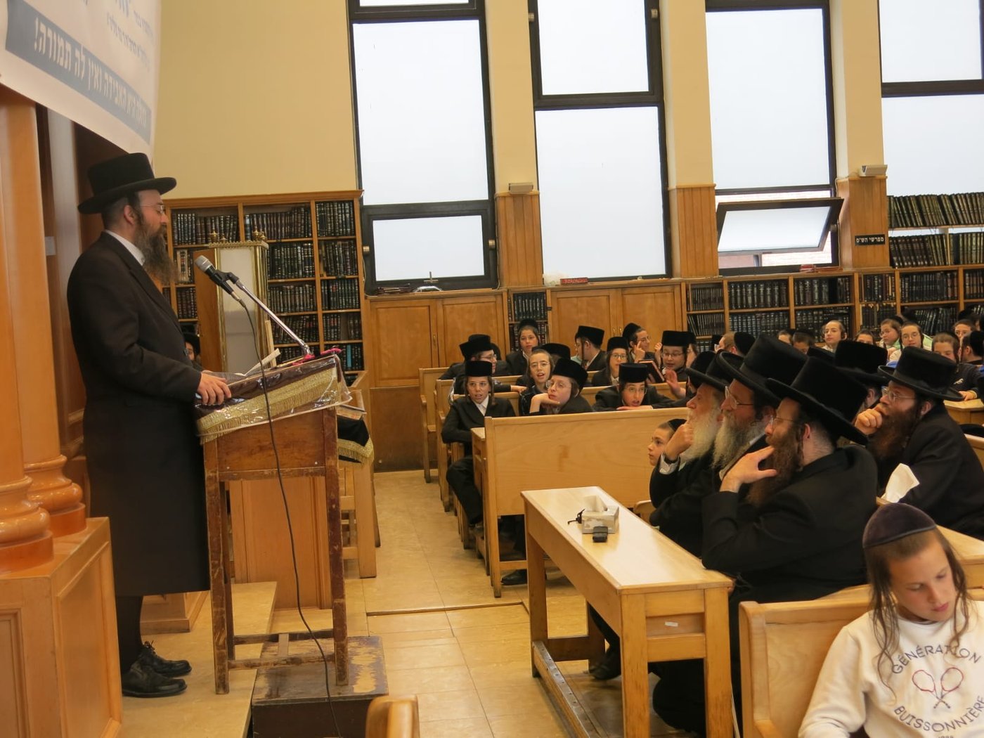 עצרת מספד לזכר הילד יהודא אלטר ווייס ז״ל