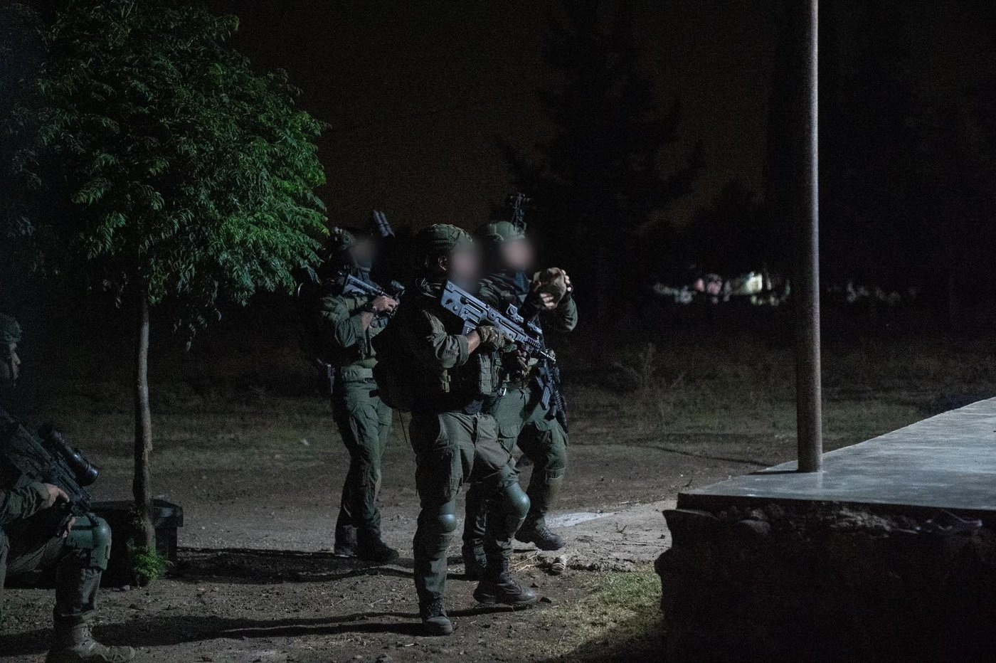 לוחמי צה"ל במבצע המעצר בסוריה