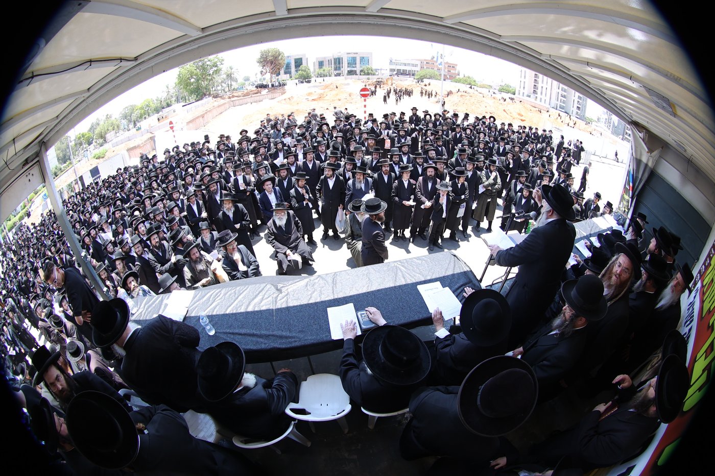 עצרת מחאה ביהוד