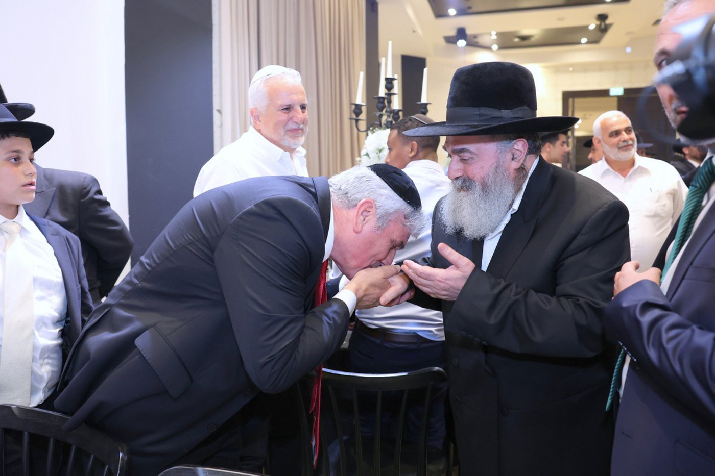 בר מצווה לבנו של אבי אמסלם 