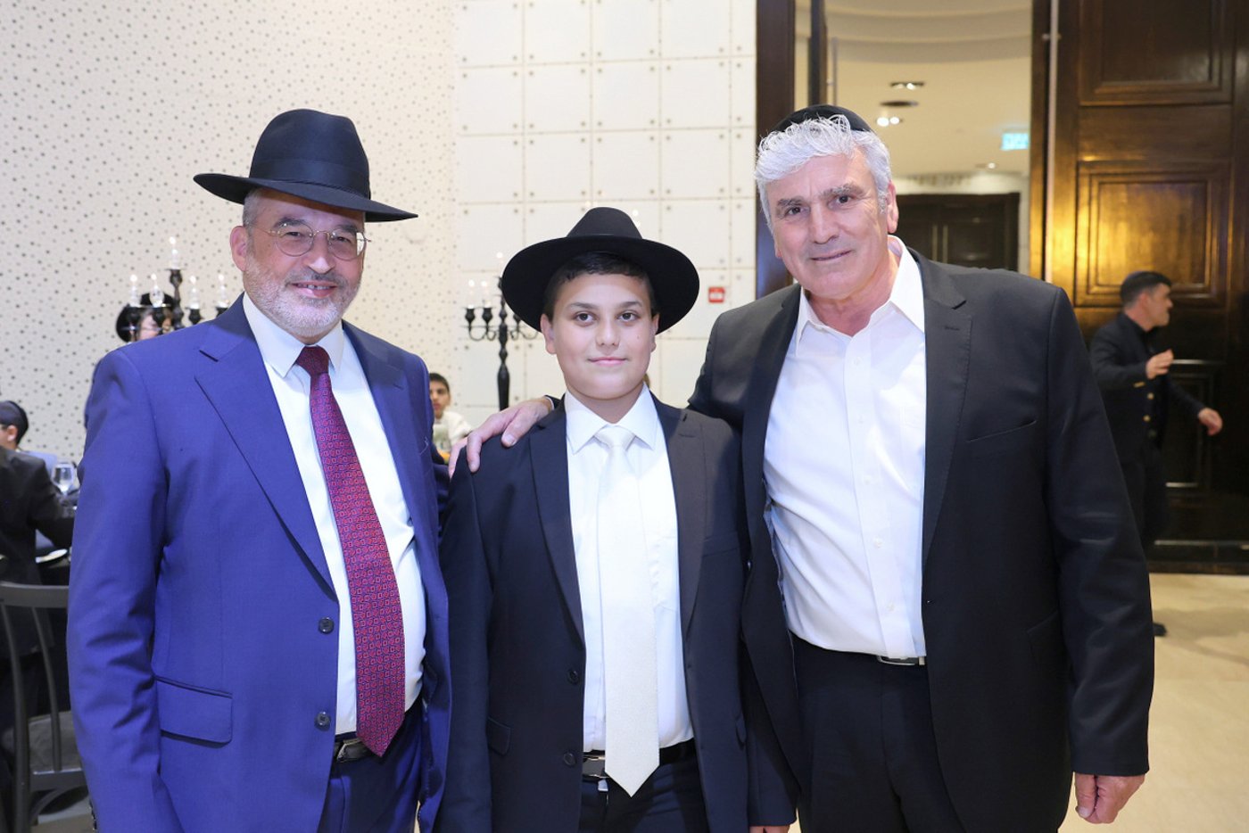 בר מצווה לבנו של אבי אמסלם 