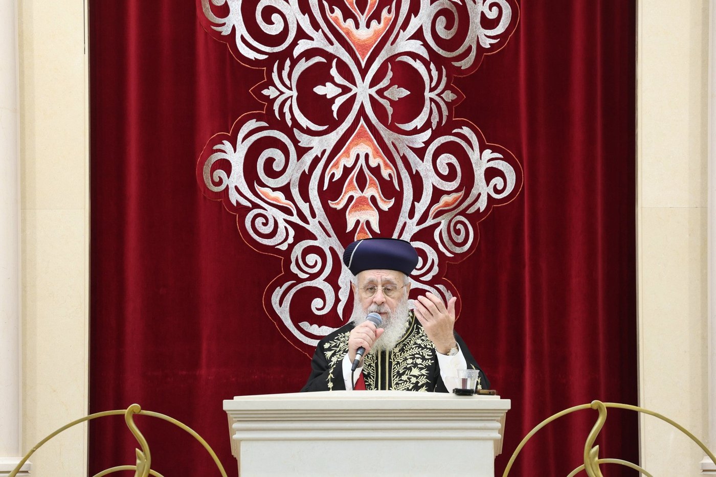 הראשל"צ הגר"י יוסף בביקור בראש העין