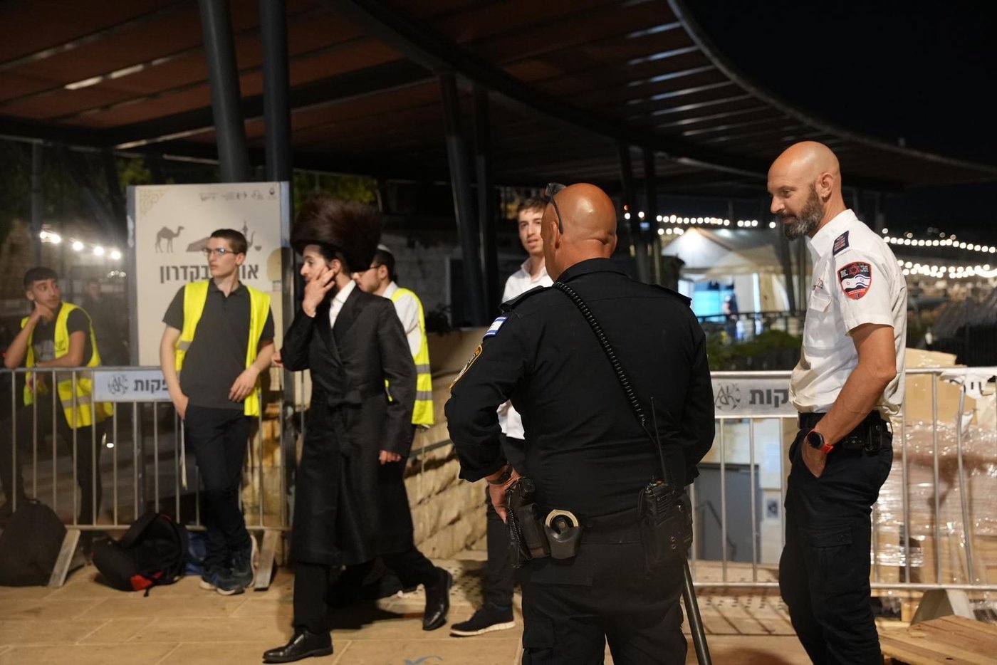 פעילות המשטרה בהילולת ה'אור החיים' בשנה שעברה