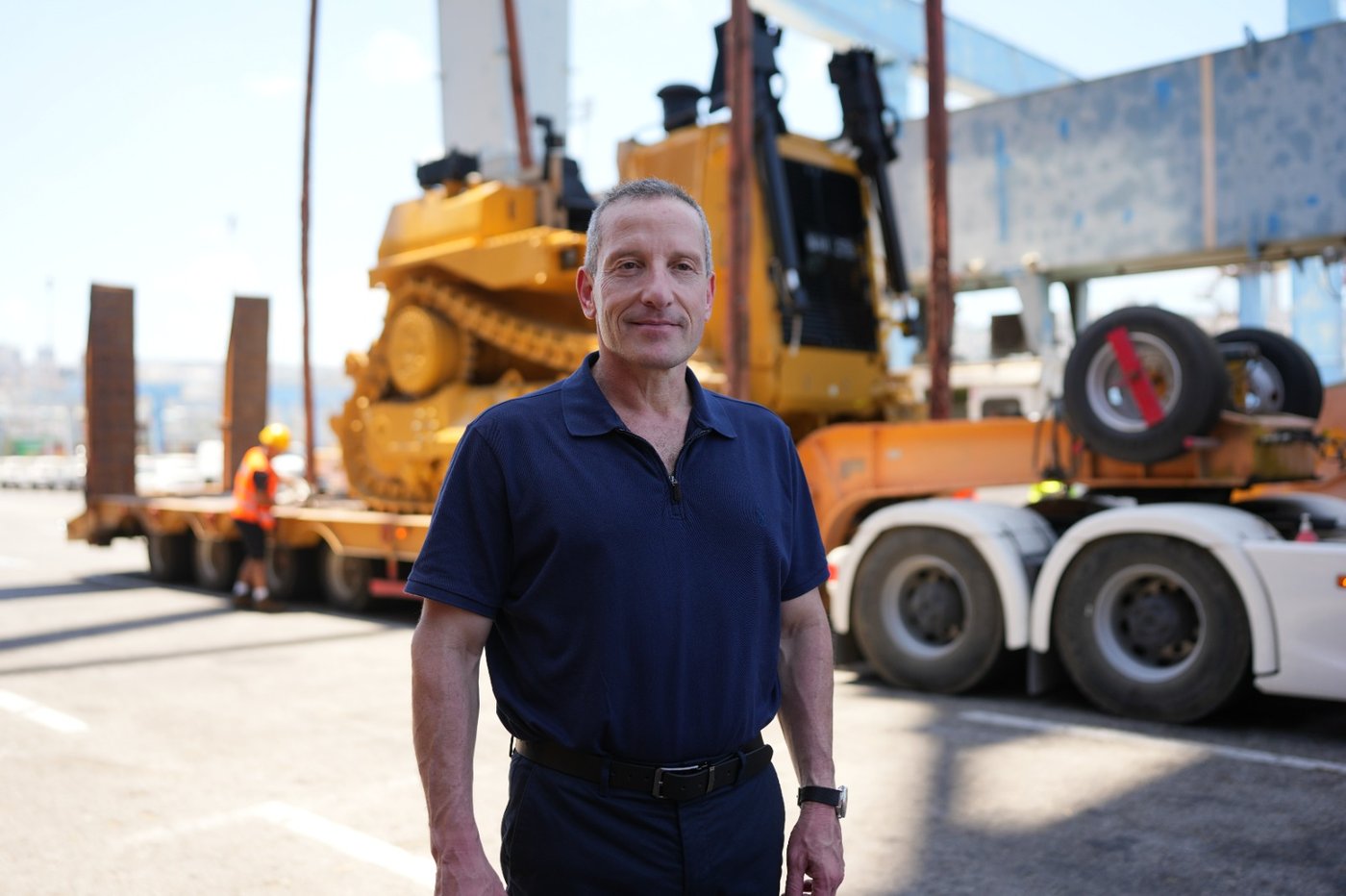 קליטת ופריקת המשלוח