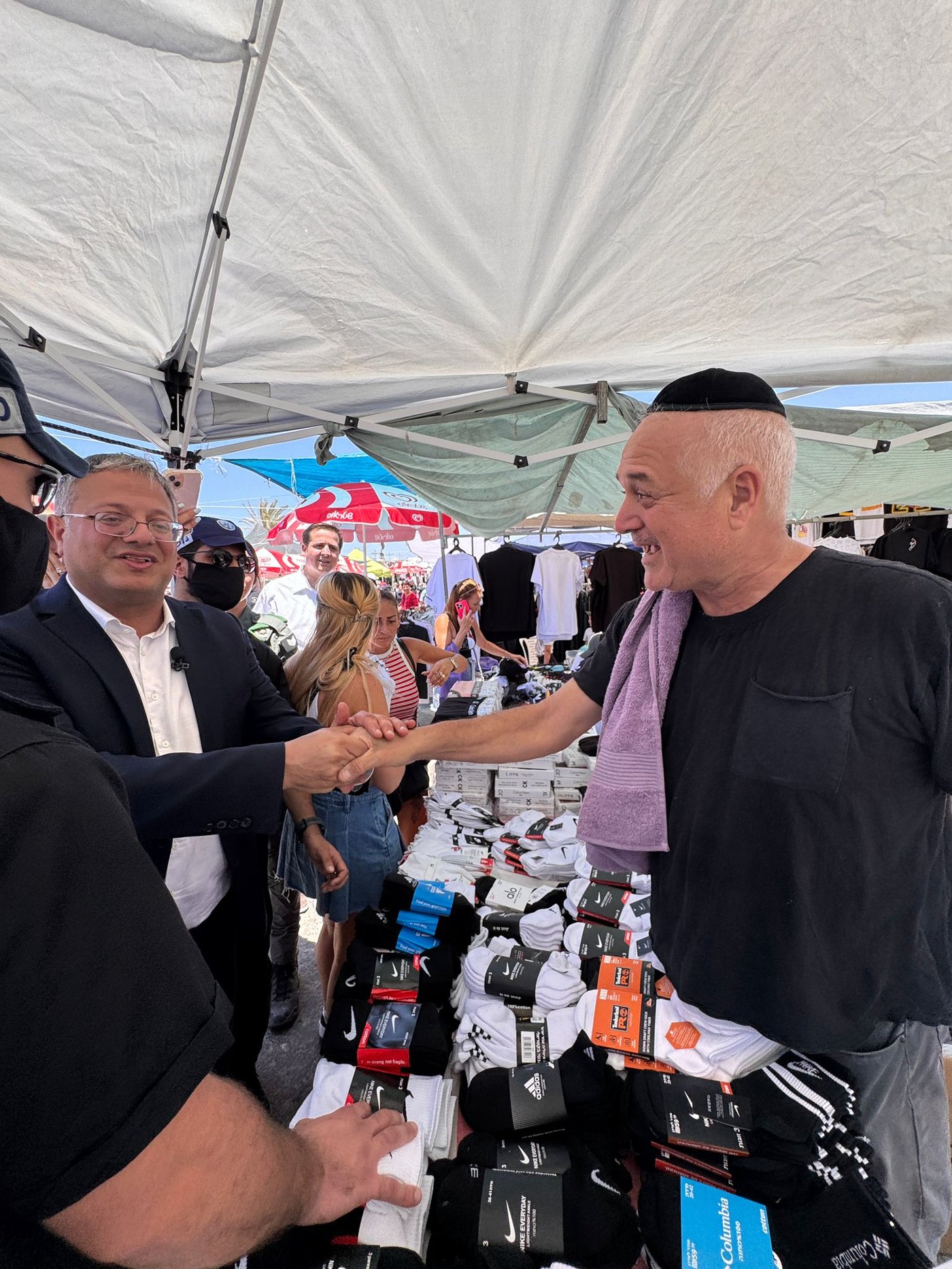 בן גביר היום באשדוד