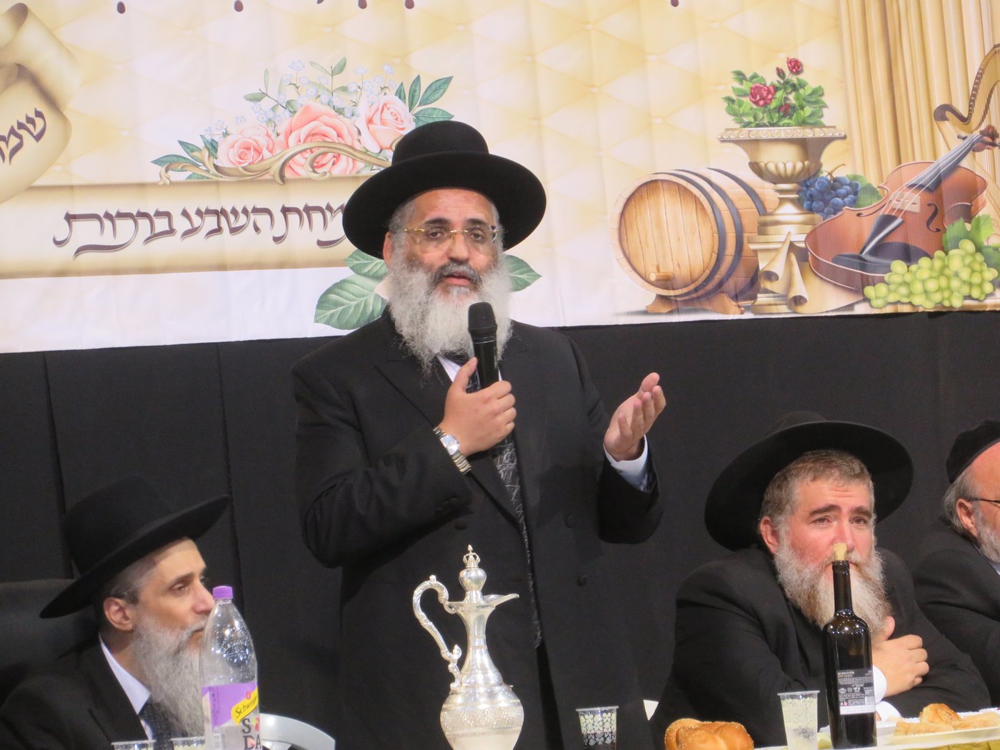 שמחת השבע ברכות באופקים לבן הגאון הרב חנוך כהן