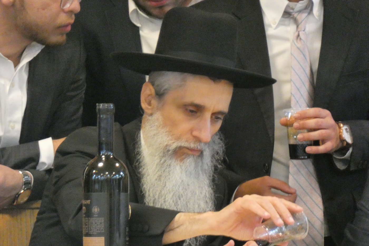 שמחת השבע ברכות בירושלים לבן הגאון הרב חנוך כהן