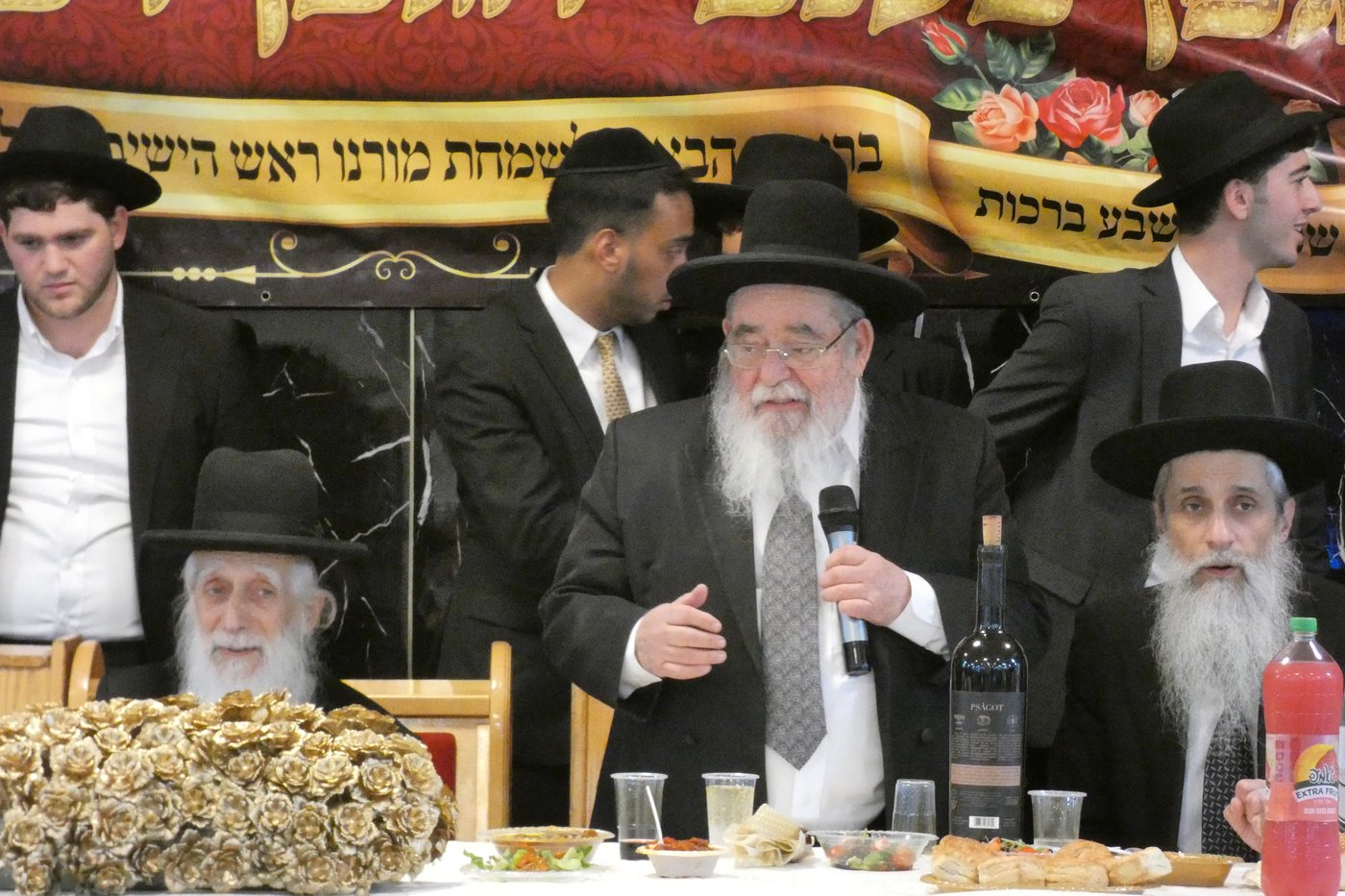 שמחת השבע ברכות בירושלים לבן הגאון הרב חנוך כהן