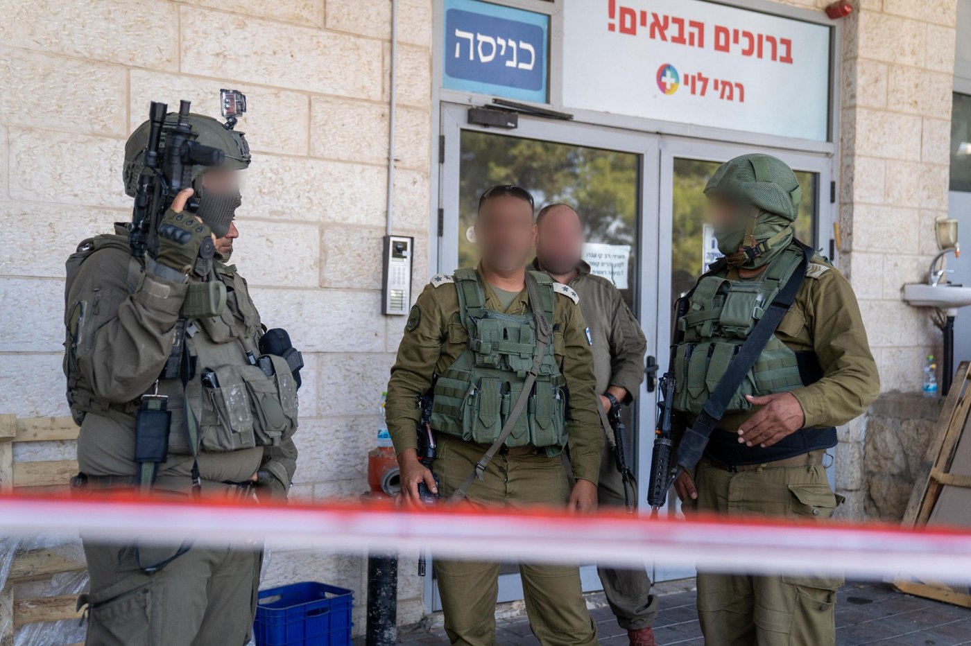 פעילות כוחות צה"ל בזירת הפיגוע