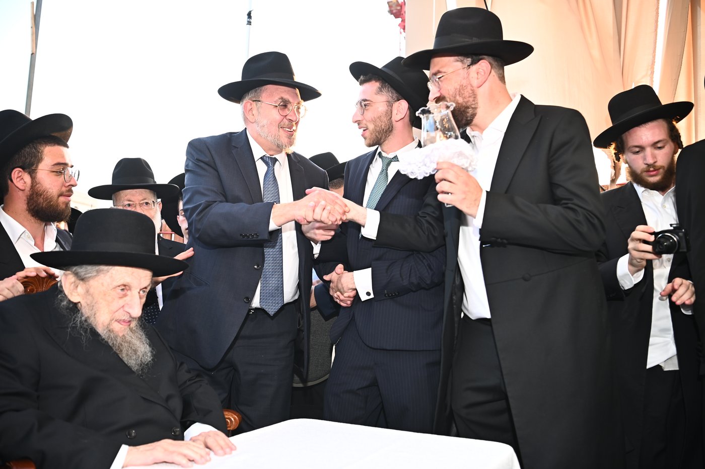 שמחת נישואי נין הגר"ד לנדו