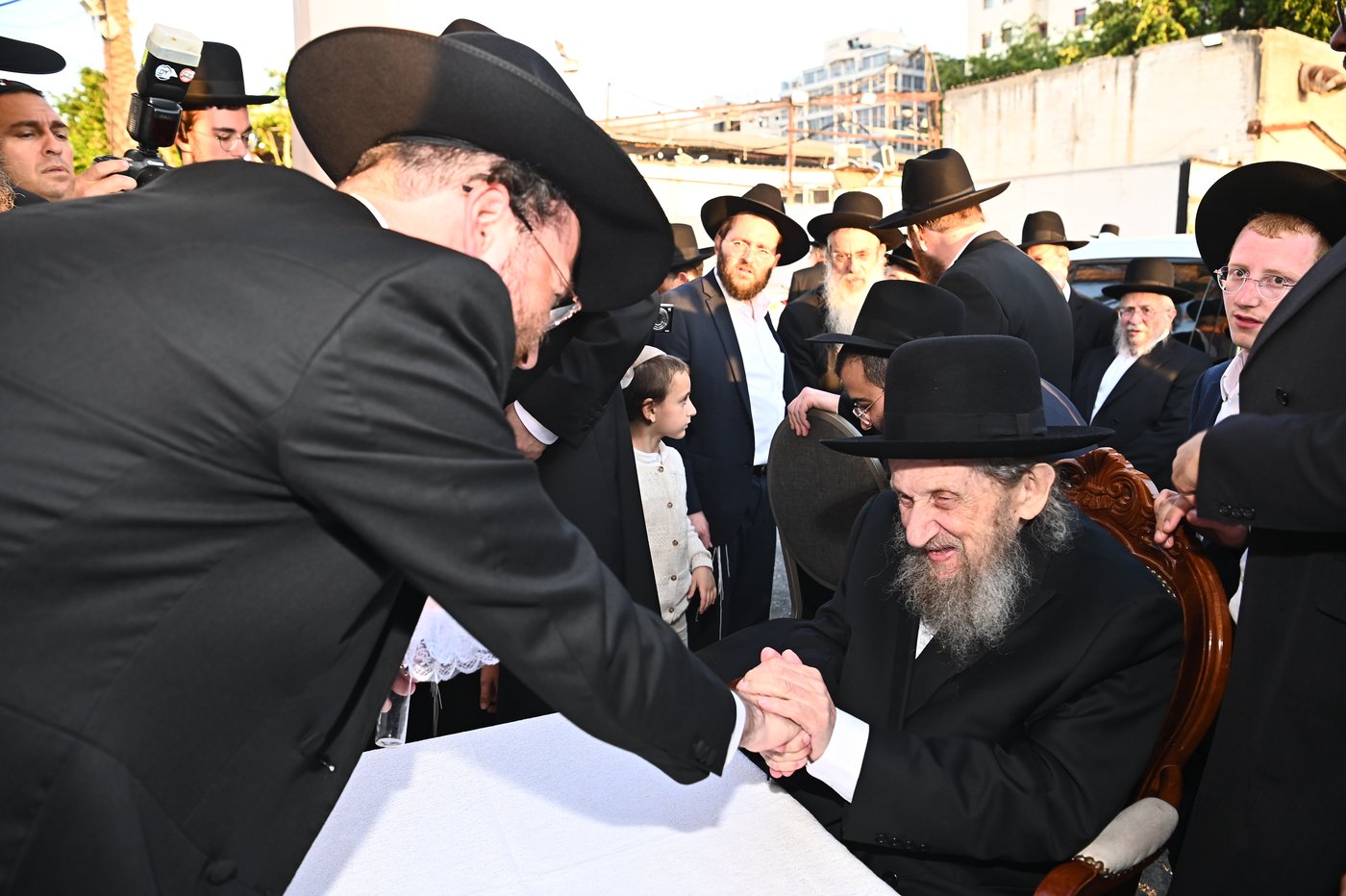 שמחת נישואי נין הגר"ד לנדו
