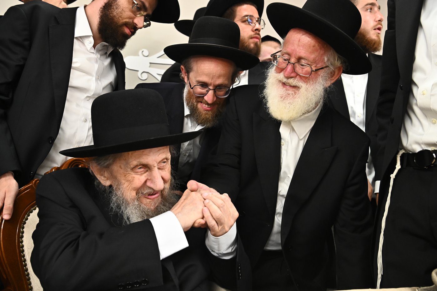 שמחת נישואי נין הגר"ד לנדו