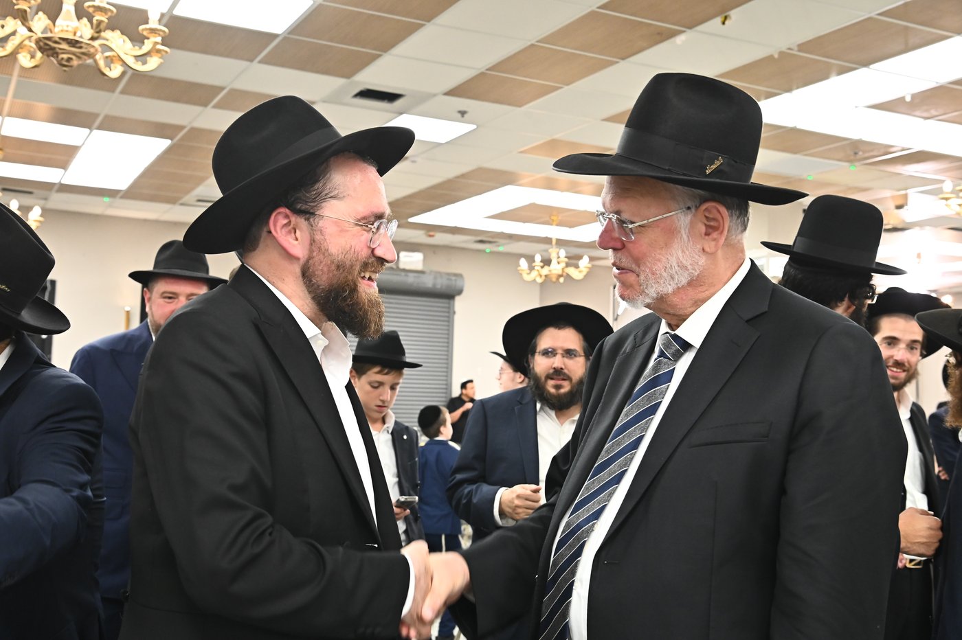 שמחת נישואי נין הגר"ד לנדו
