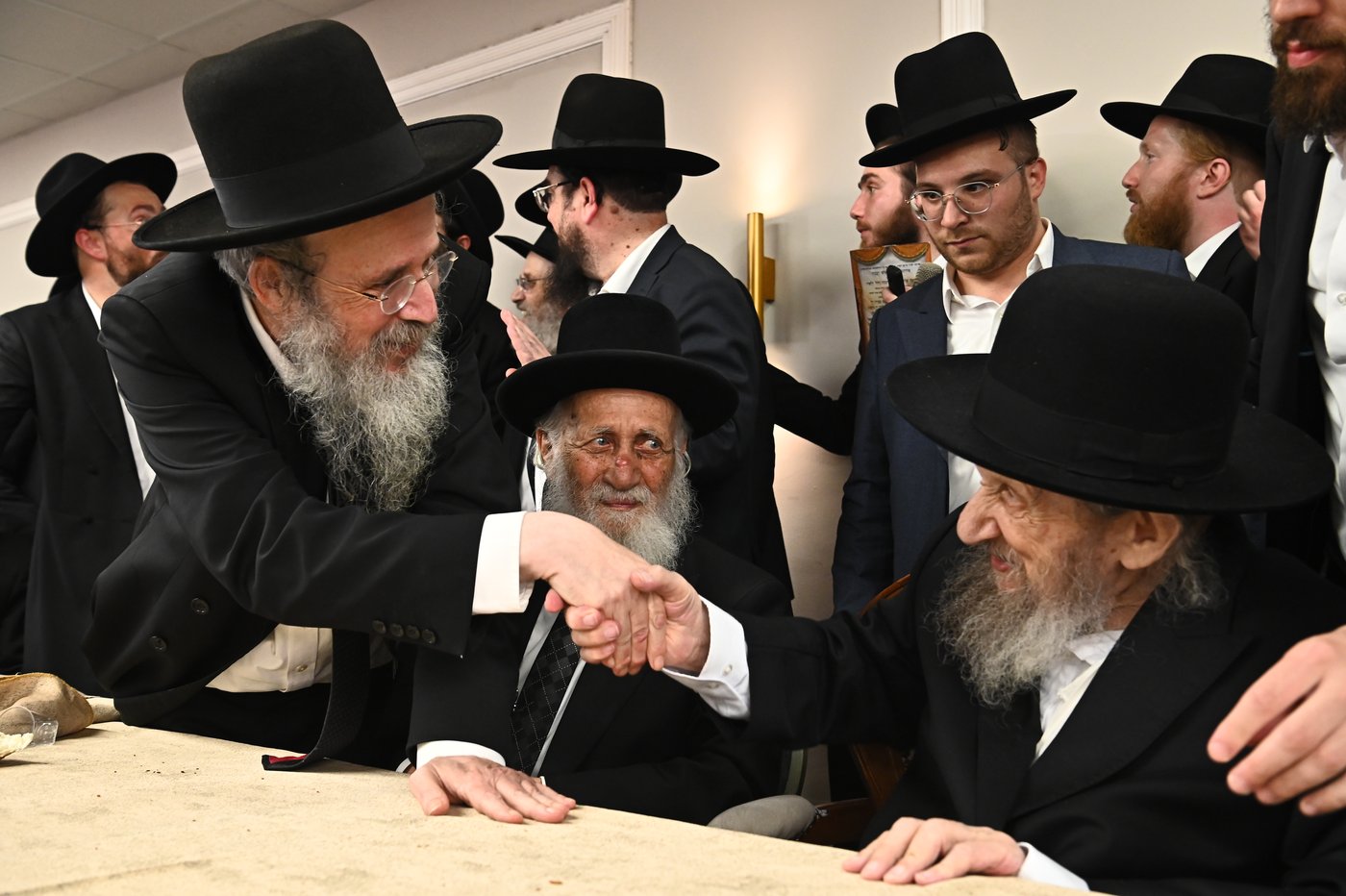 שמחת נישואי נין הגר"ד לנדו