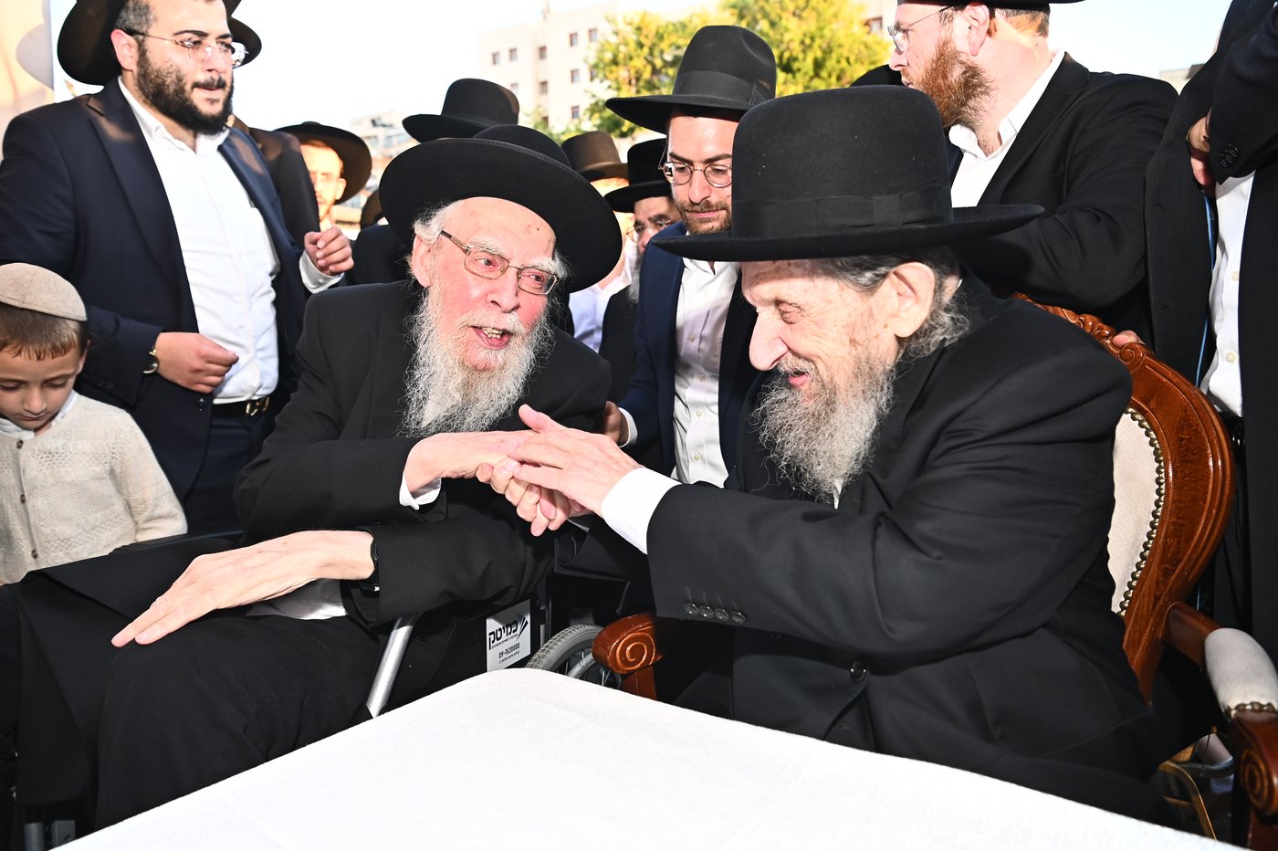 שמחת נישואי נין הגר"ד לנדו