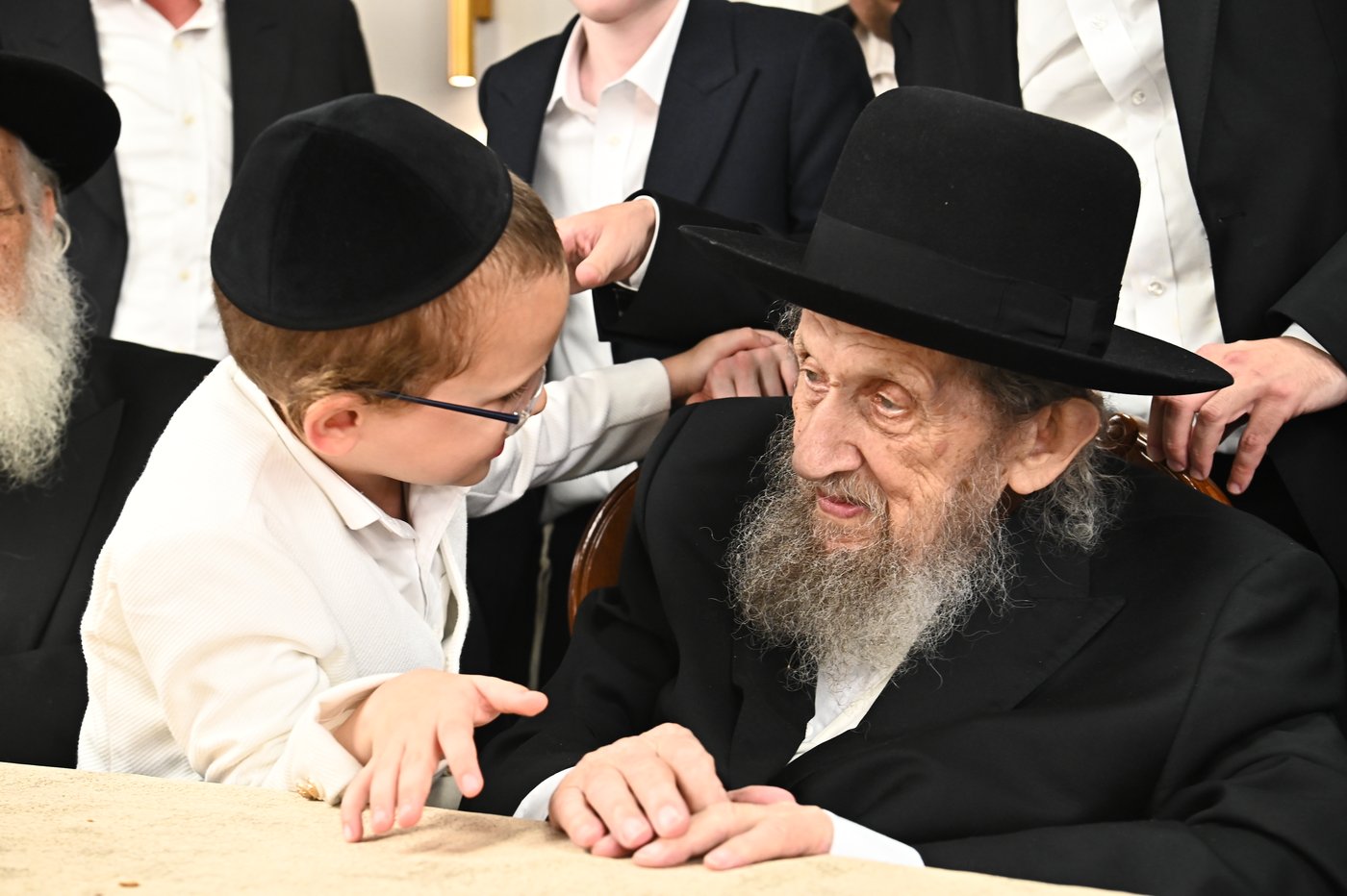 שמחת נישואי נין הגר"ד לנדו