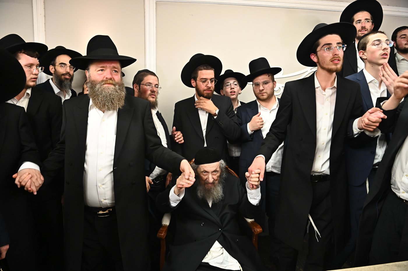שמחת נישואי נין הגר"ד לנדו