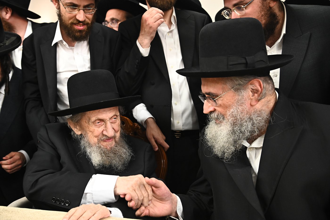 שמחת נישואי נין הגר"ד לנדו