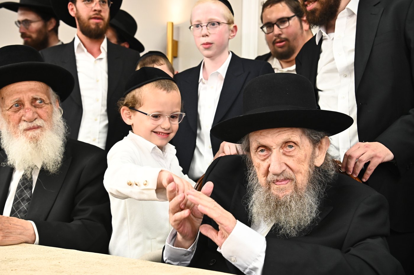 שמחת נישואי נין הגר"ד לנדו