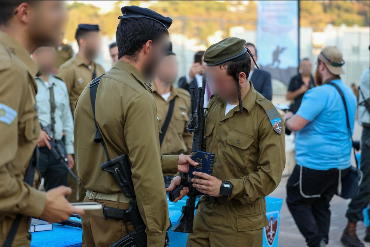 המחזור השני של חטיבת "החשמונאים" בהצהרת אמונים