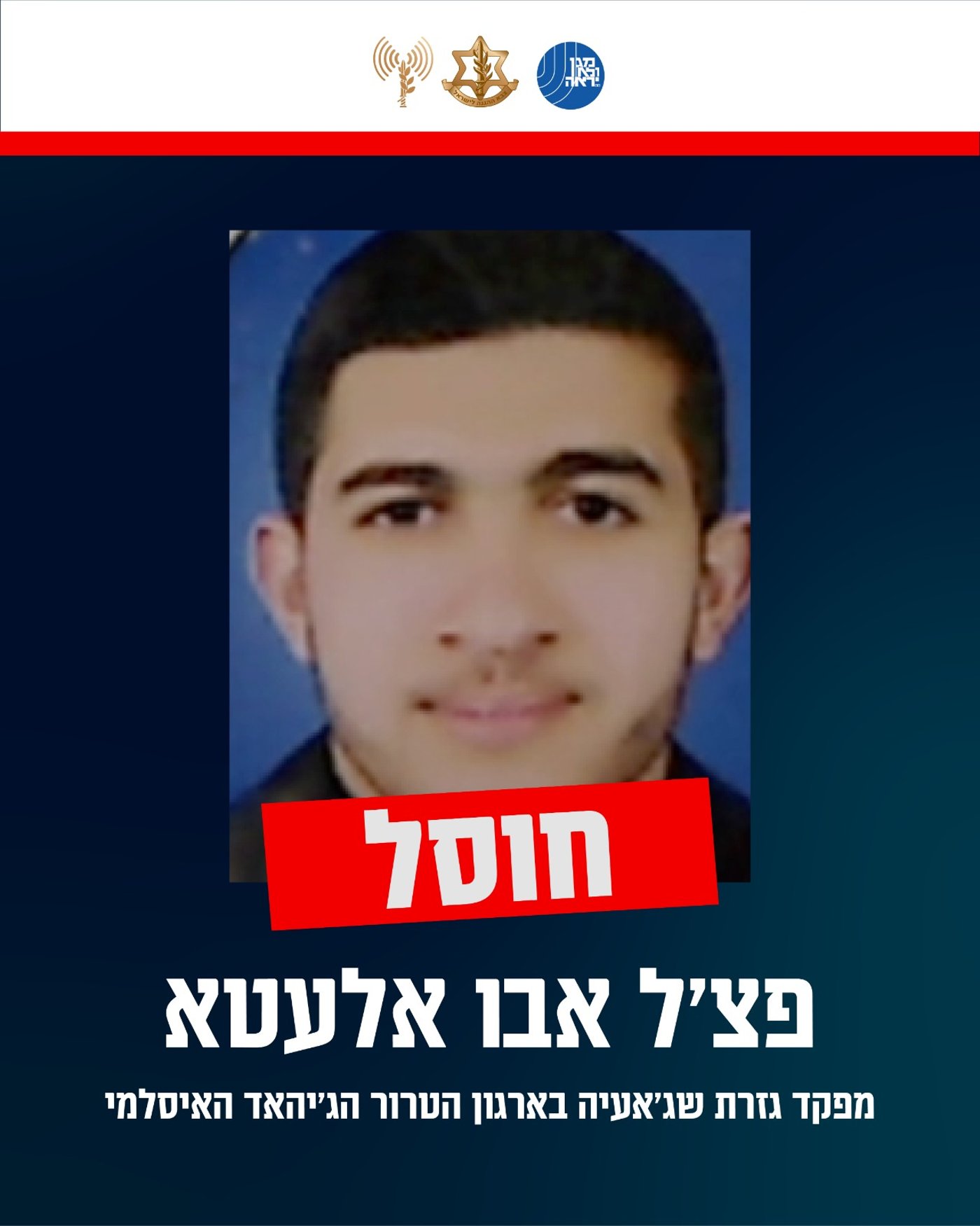 מחבלים שחוסלו בפעילות צהל ושב"כ