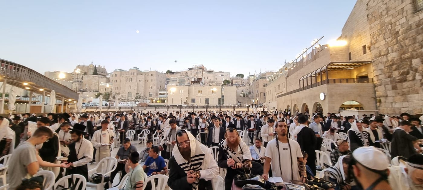 שבעה עשר בתמוז תשפ"ה בכותל המערבי