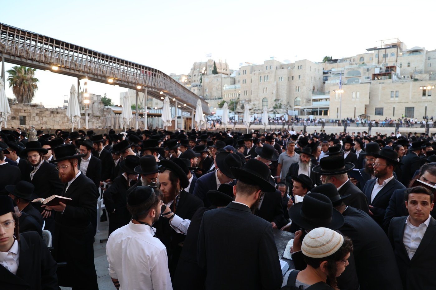 שבעה עשר בתמוז תשפ"ה בכותל המערבי