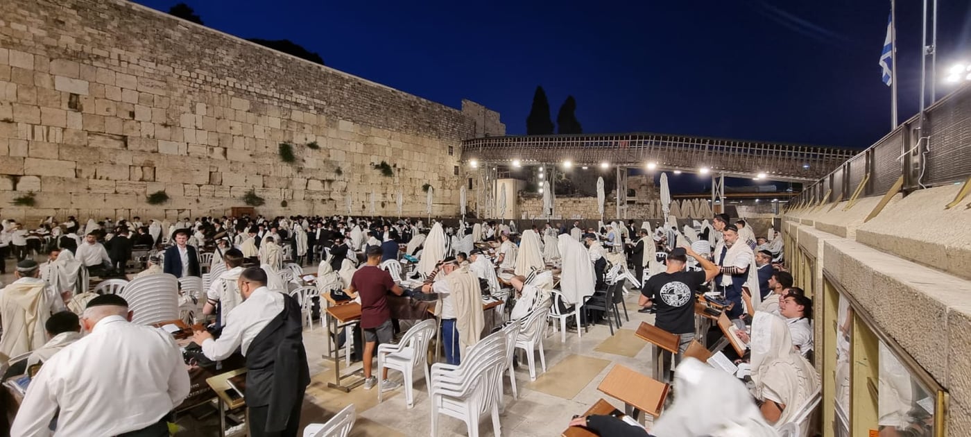 שבעה עשר בתמוז תשפ"ה בכותל המערבי