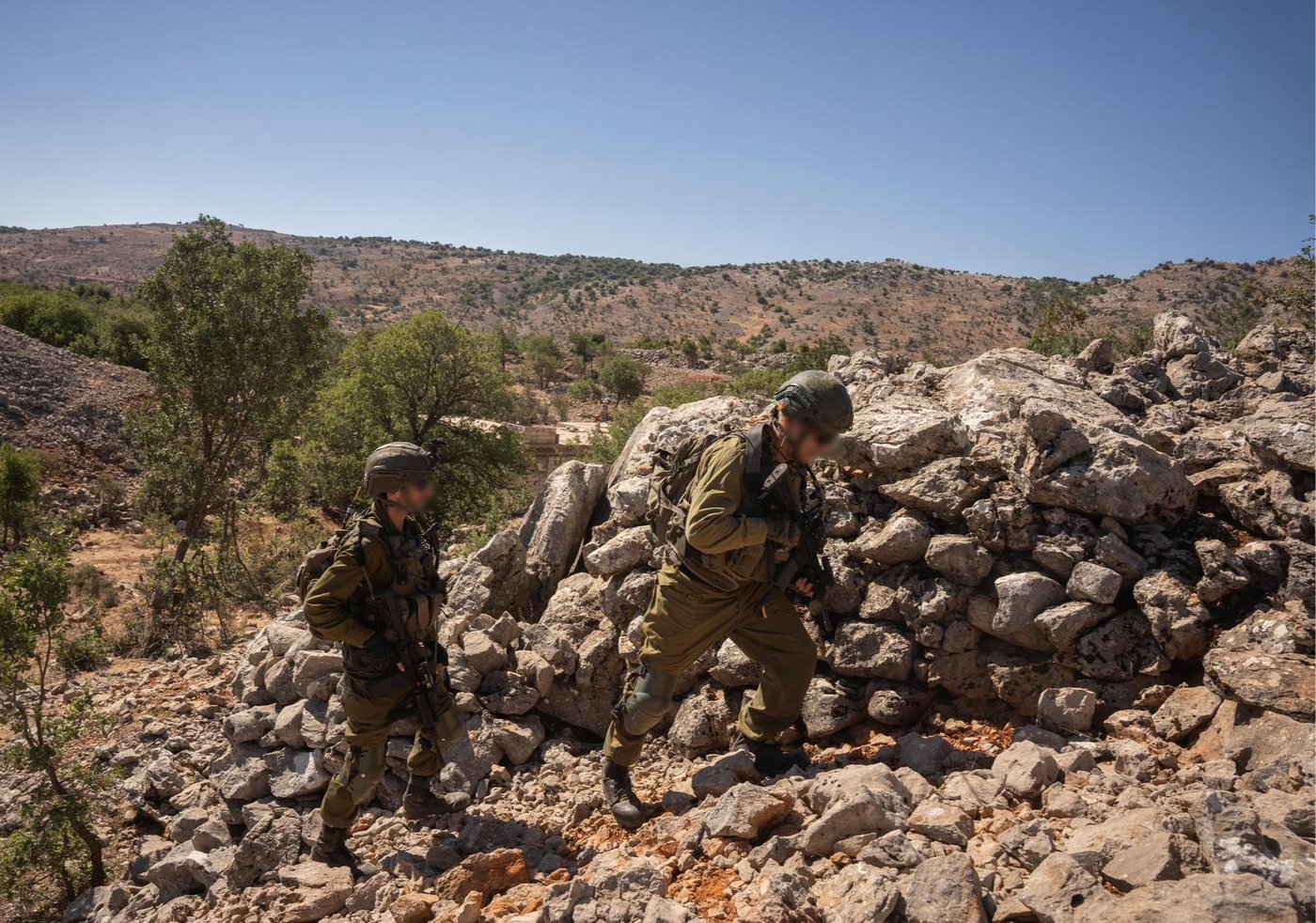 פעילות כוחות חטיבת ׳ההרים׳ (810) במורדות כתר החרמון