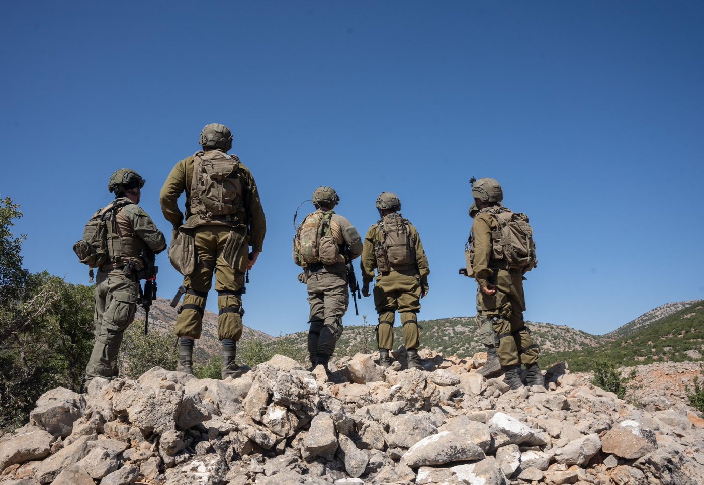 פעילות כוחות חטיבת ׳ההרים׳ (810) במורדות כתר החרמון