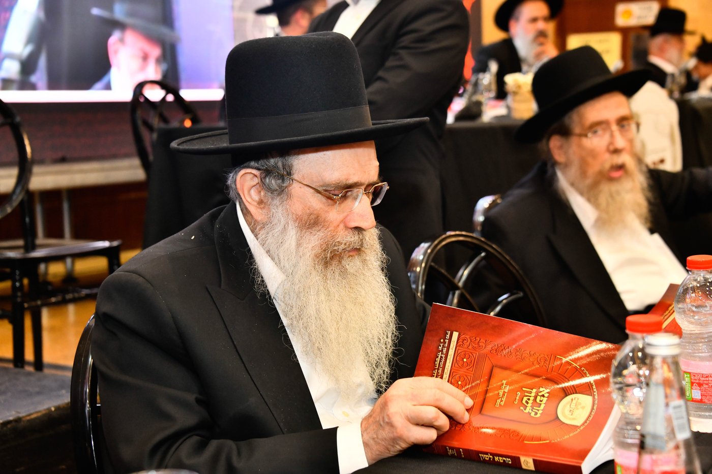 הגאון רבי שרגא שטיינמן במעמד