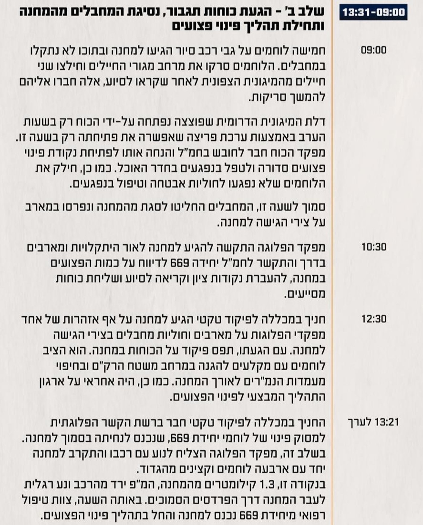 35 מחבלים השתלטו על המחנה, הלוחמים מנעו מסע הרג בתוך חדר האוכל | תחקיר הקרב במחנה מו"פ