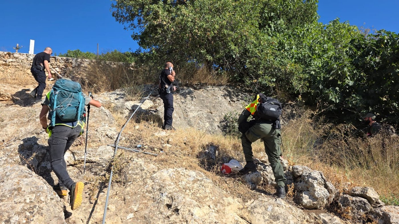 החיפושים באזור מירון