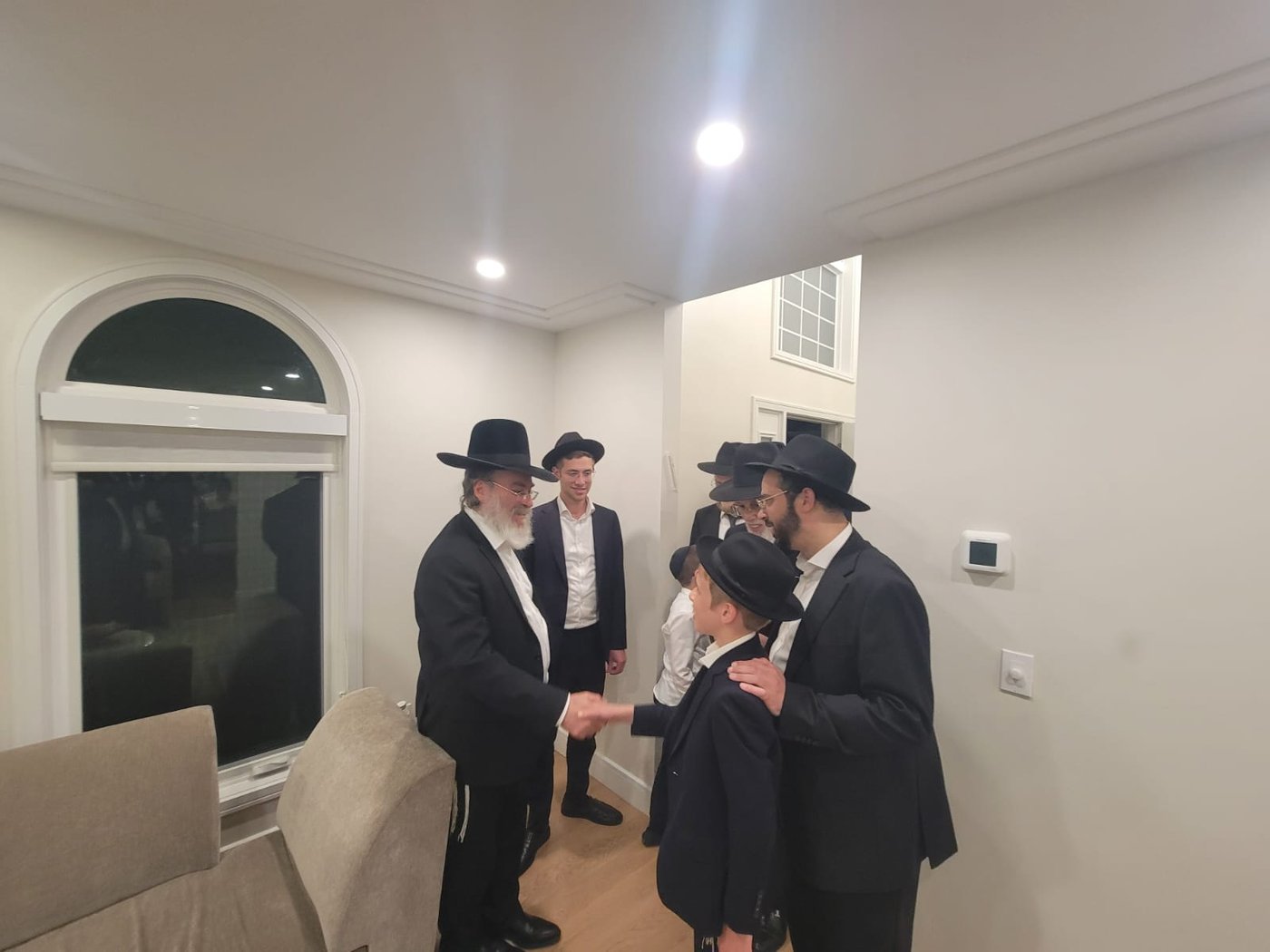 הגה"צ רבי מיכאל בורנשטיין, במסע חיזוק בארה"ב 