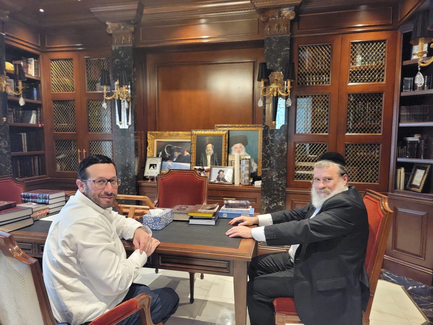 הגה"צ רבי מיכאל בורנשטיין, במסע חיזוק בארה"ב 