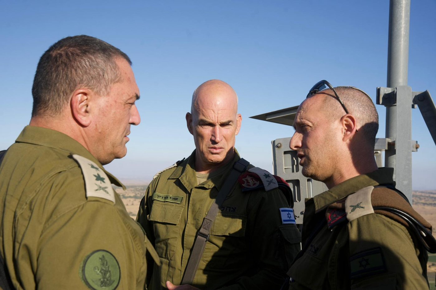 הרמטכ"ל בגבול סוריה