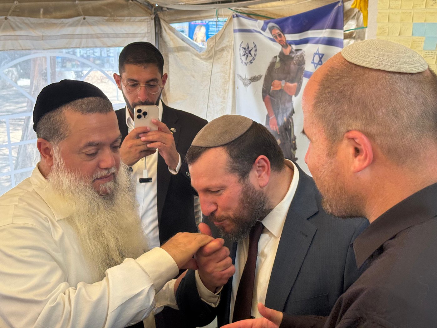 הרב יגאל כהן בסיור בעוטף