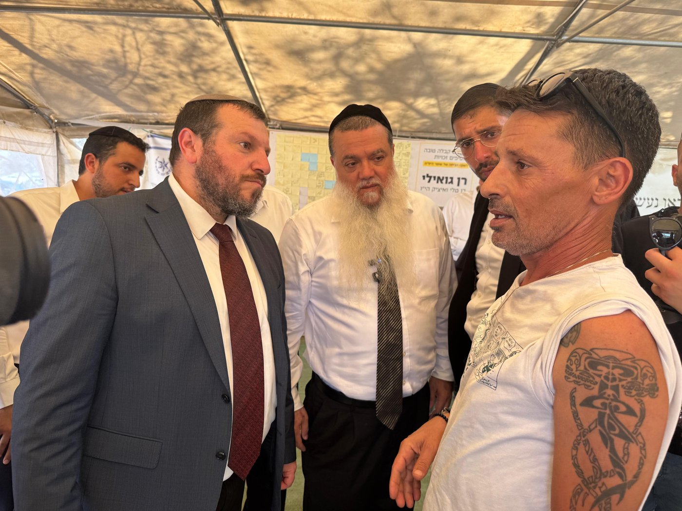 הרב יגאל כהן בסיור בעוטף