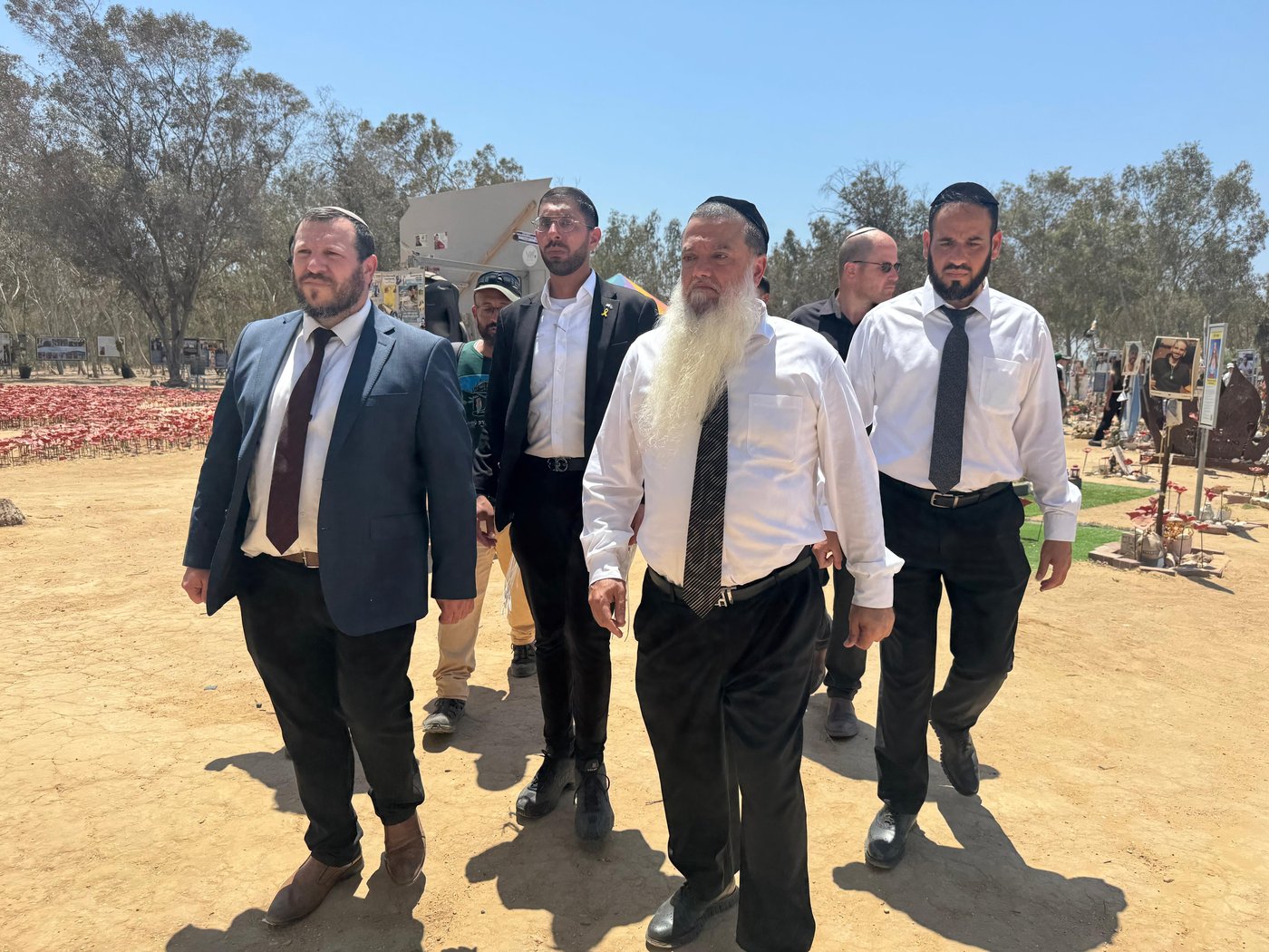 הרב יגאל כהן בסיור בעוטף