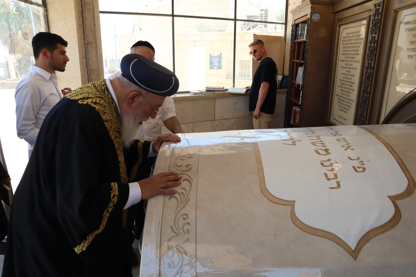 הגרש"מ עמאר בביקור בטבריה