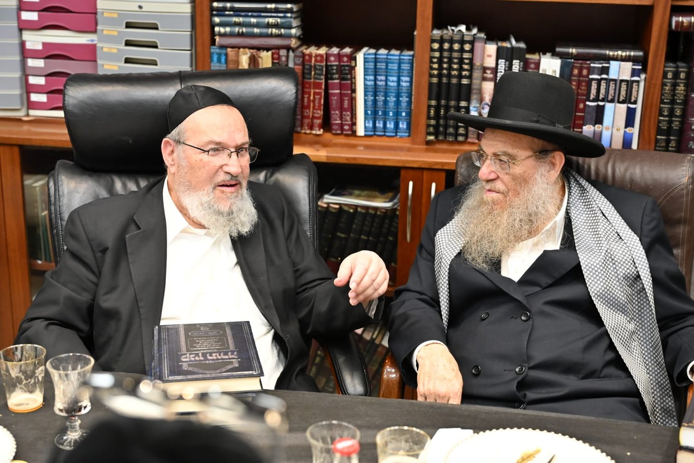 הגאון הרב אפרים לניאדו, בביקור במוסדות 'יצחק ירנן' 
