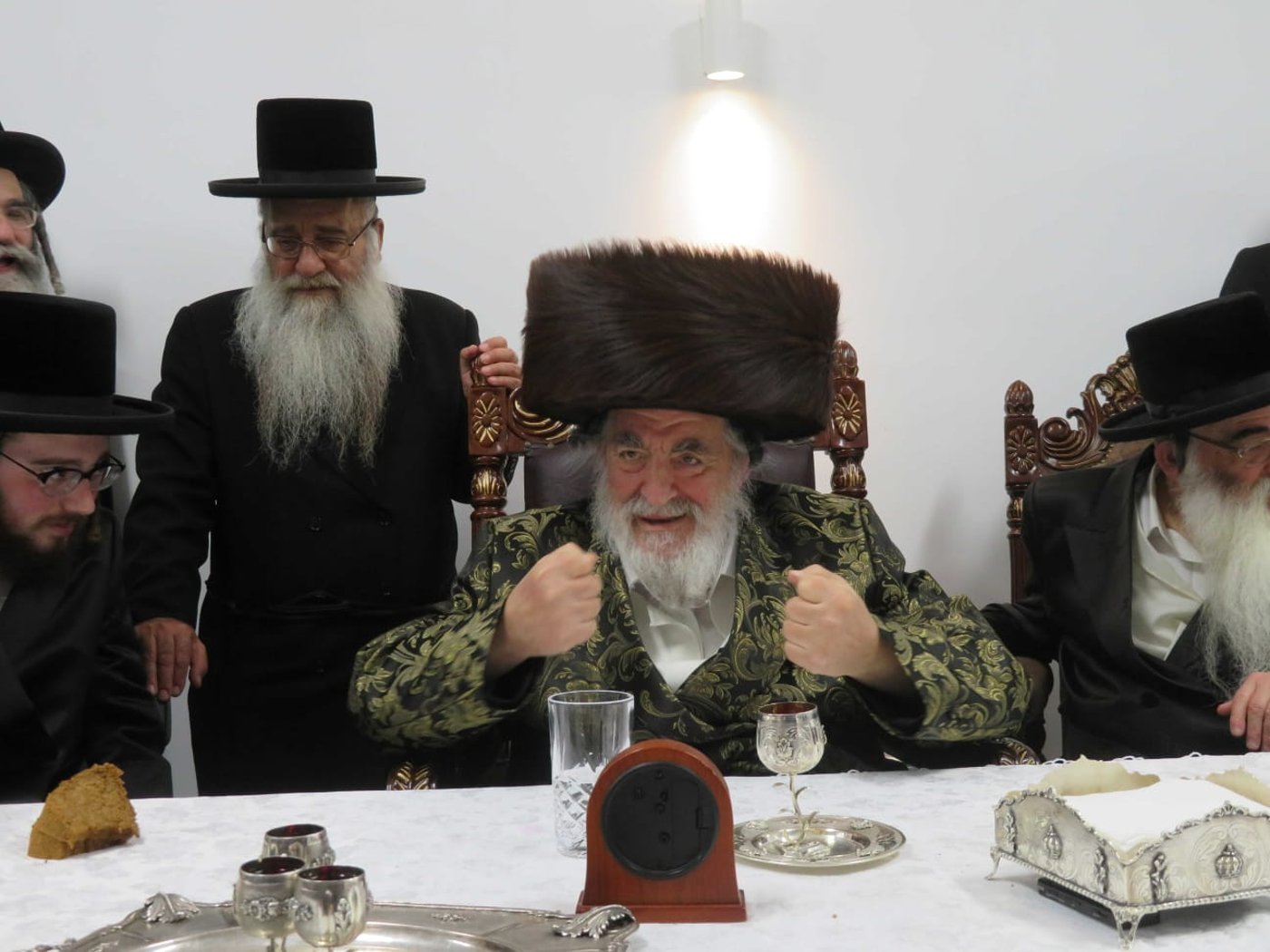 שמחת הווארט לנכדת האדמו"ר מויז'ניץ 