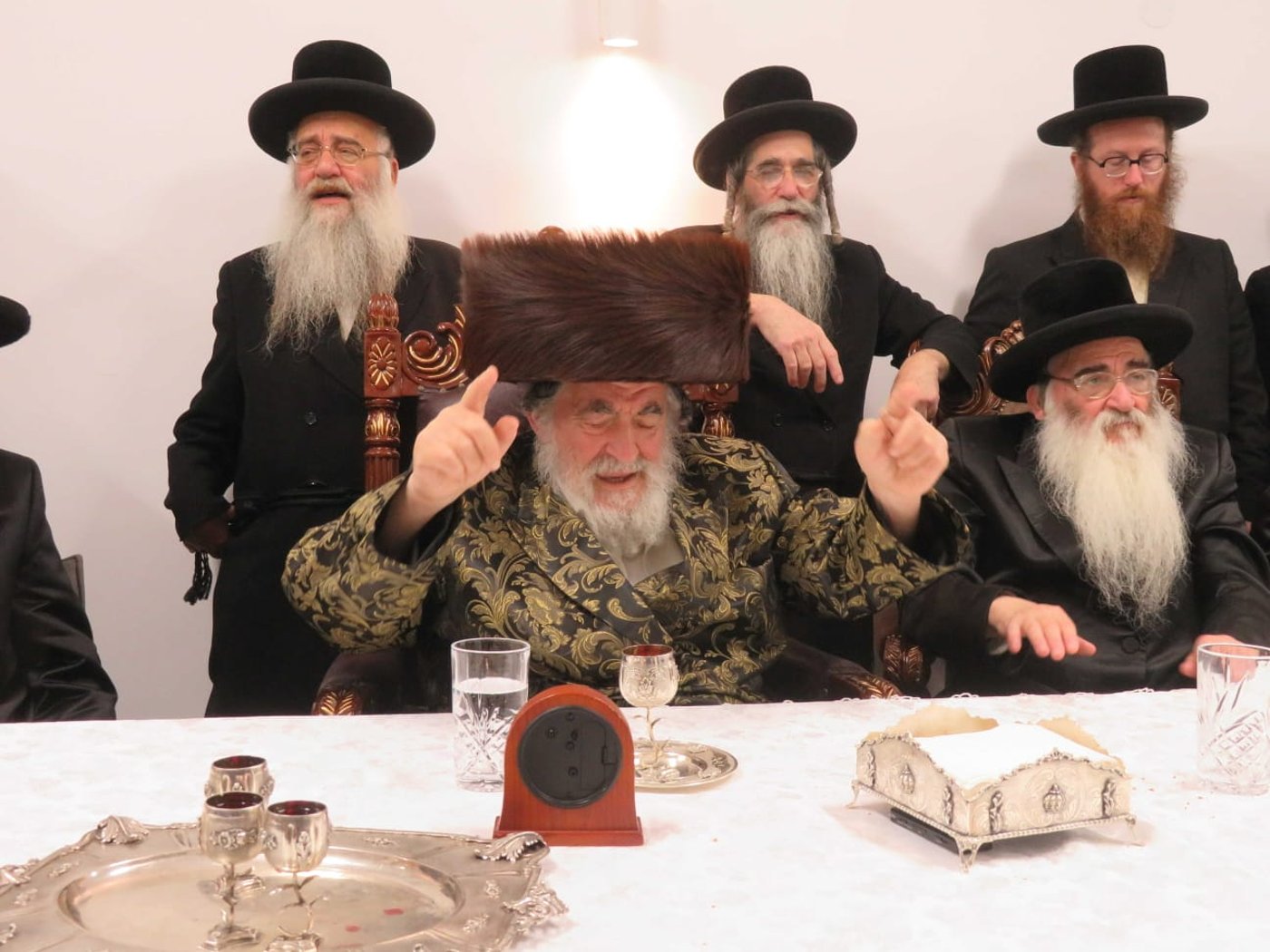 שמחת הווארט לנכדת האדמו"ר מויז'ניץ 