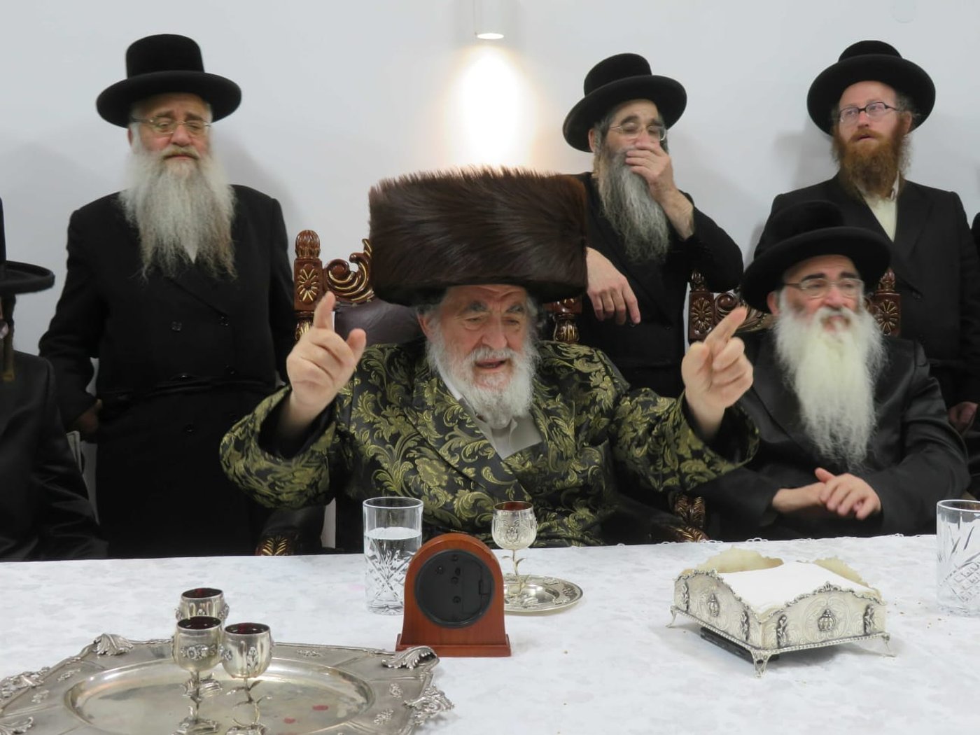 שמחת הווארט לנכדת האדמו"ר מויז'ניץ 