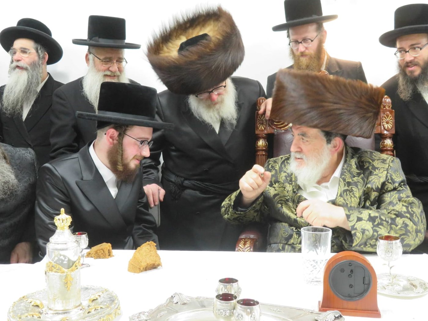 שמחת הווארט לנכדת האדמו"ר מויז'ניץ 