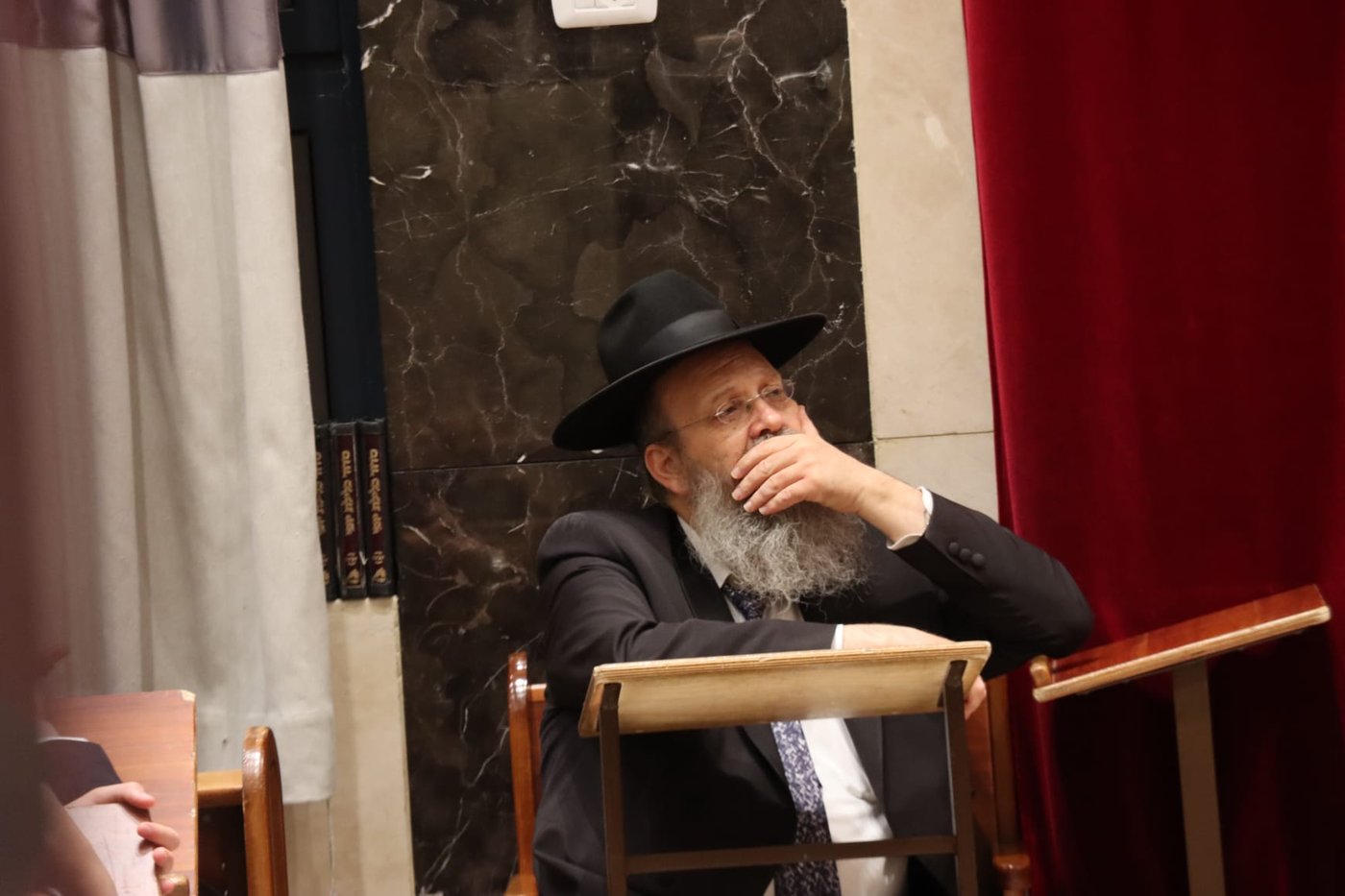 עצרת הספד במלאת השלושים להגאון רבי אליעזר דן דרבקין זצ"ל