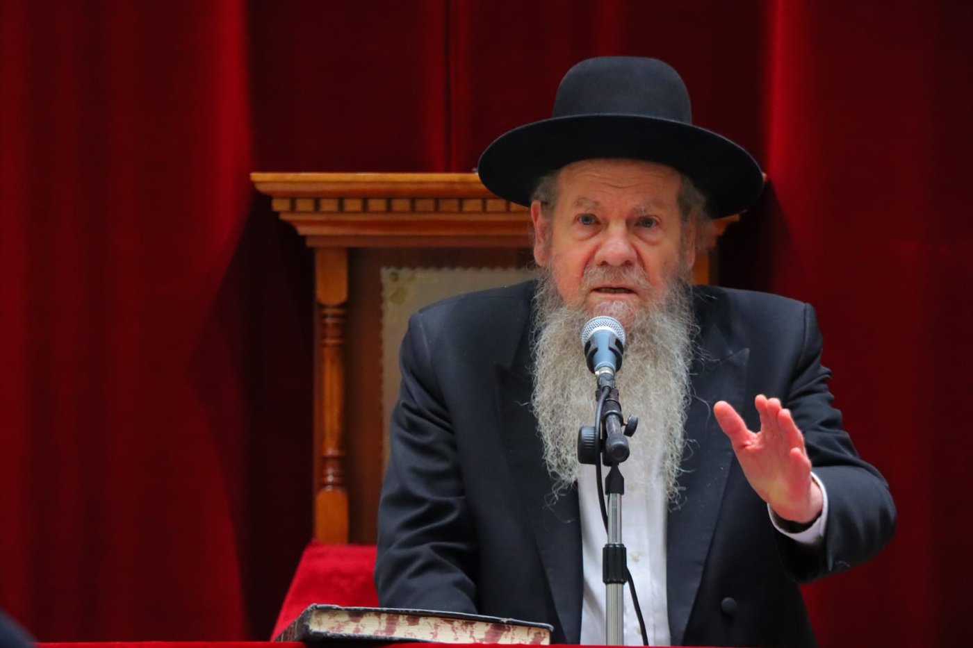 עצרת הספד במלאת השלושים להגאון רבי אליעזר דן דרבקין זצ"ל