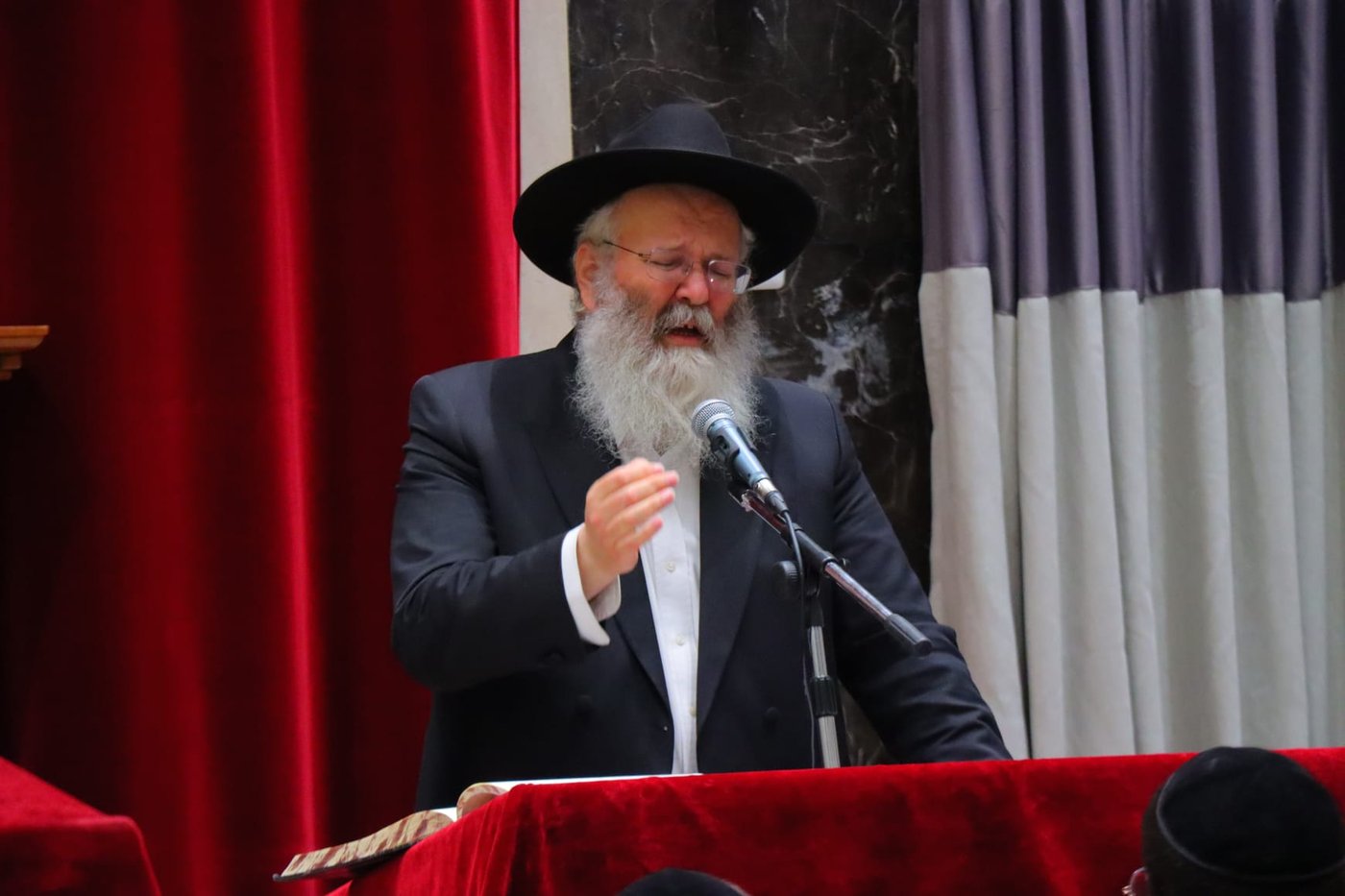 עצרת הספד במלאת השלושים להגאון רבי אליעזר דן דרבקין זצ"ל