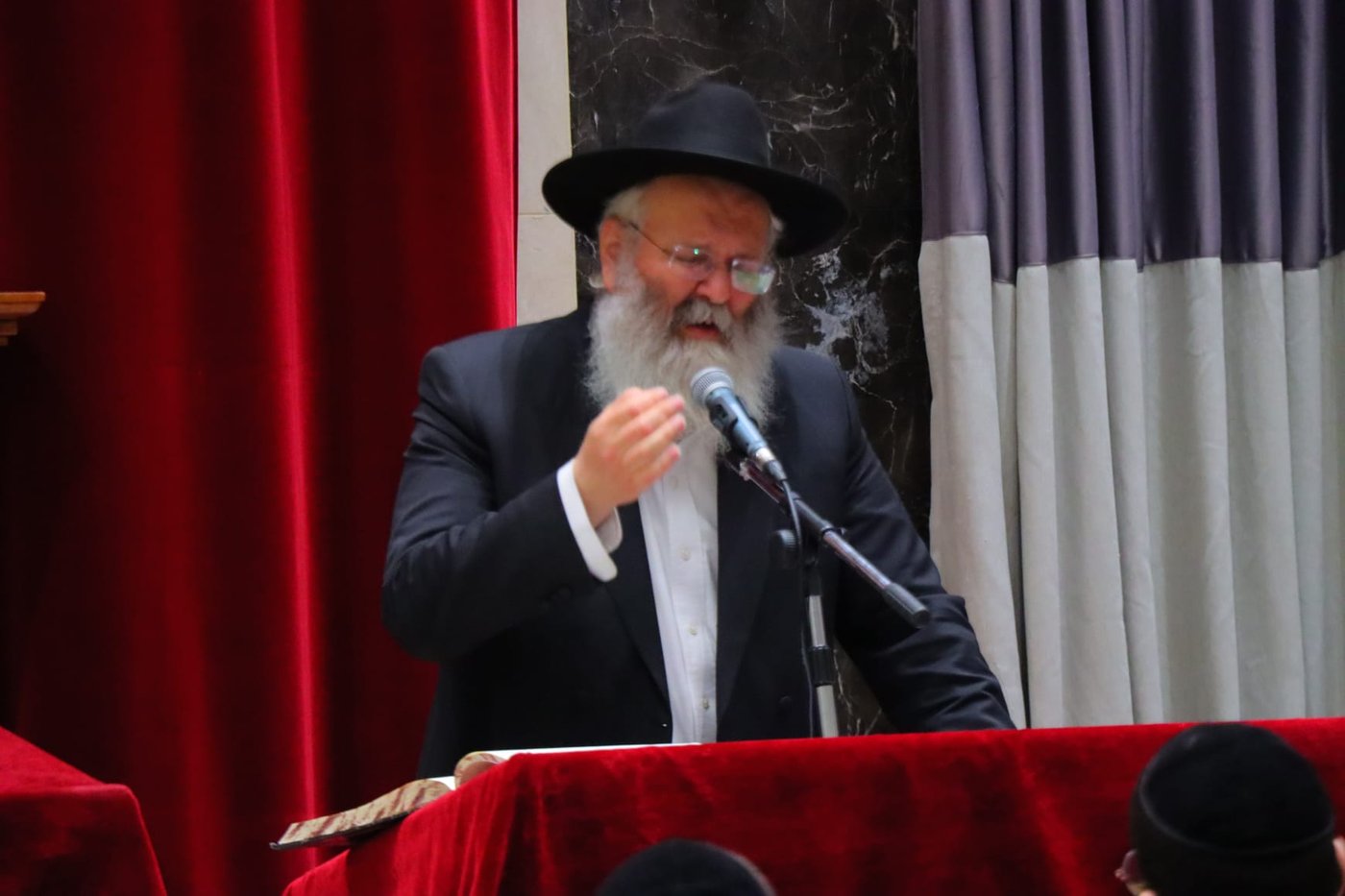 עצרת הספד במלאת השלושים להגאון רבי אליעזר דן דרבקין זצ"ל
